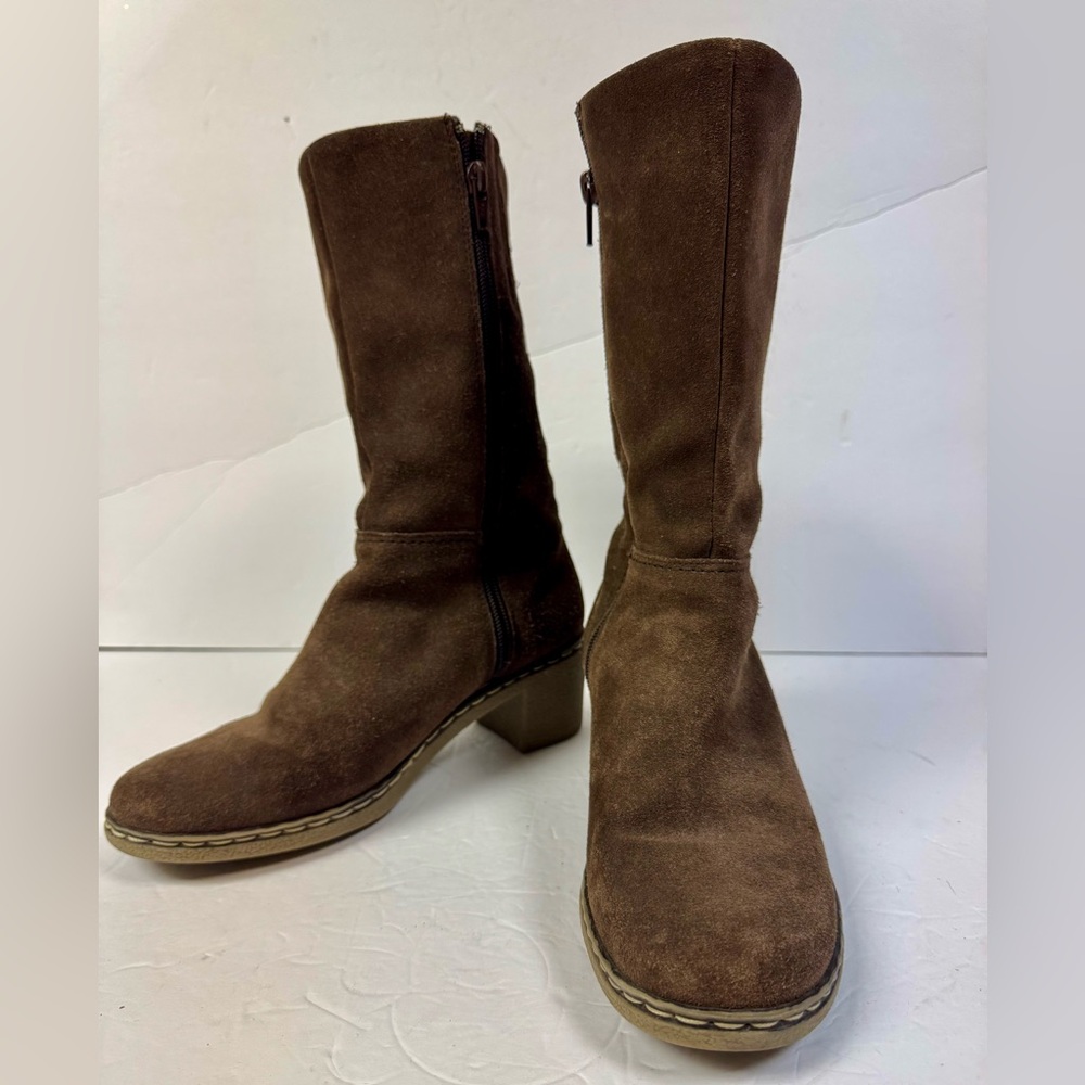 Dockers Brown Heeled Boots
